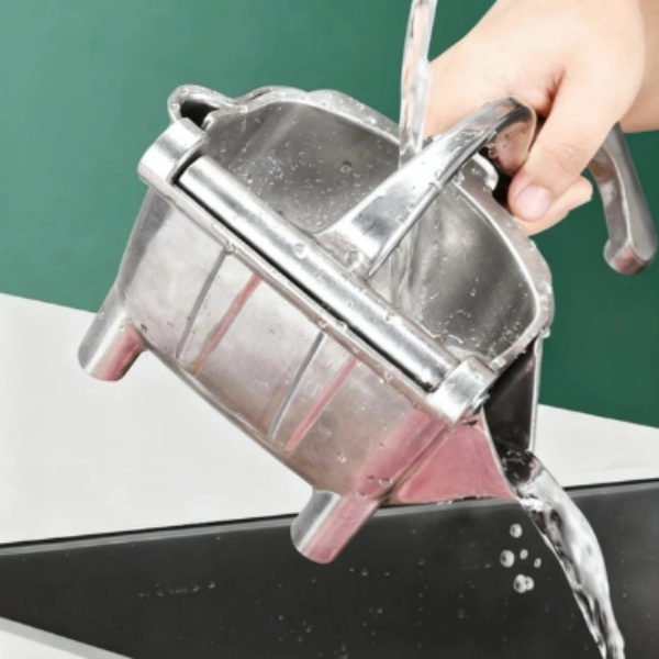 RVS Fruitsapcentrifuge met Ergonomisch Handvat voor Gemakkelijk Vers Sap-Juicers-DeWoonVallei-DeWoonVallei