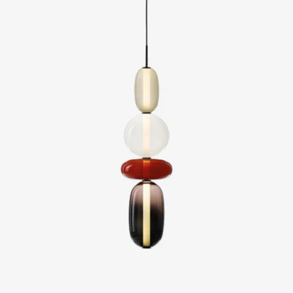 Radiant Glass Hanglamp Kleurrig Modern Design voor Elegante Huisverlichting-Hanging Lamp-DeWoonVallei-DeWoonVallei