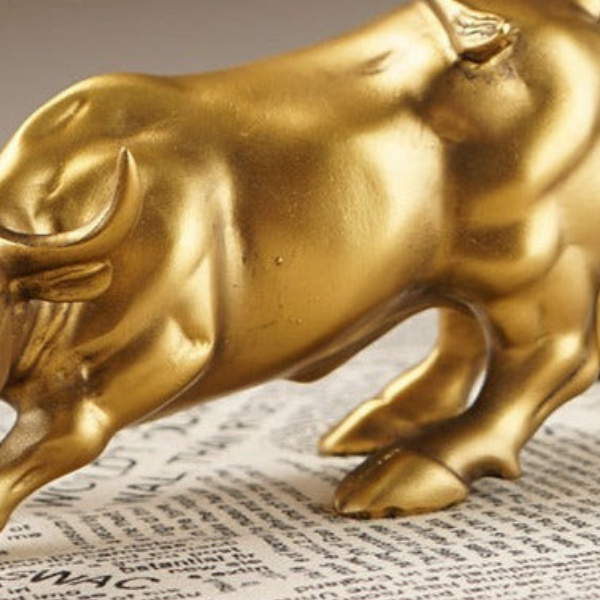 Resin Muur Stier Beeld Elegant Huis Kantoor Decoratie-Sculptures-DeWoonVallei-DeWoonVallei