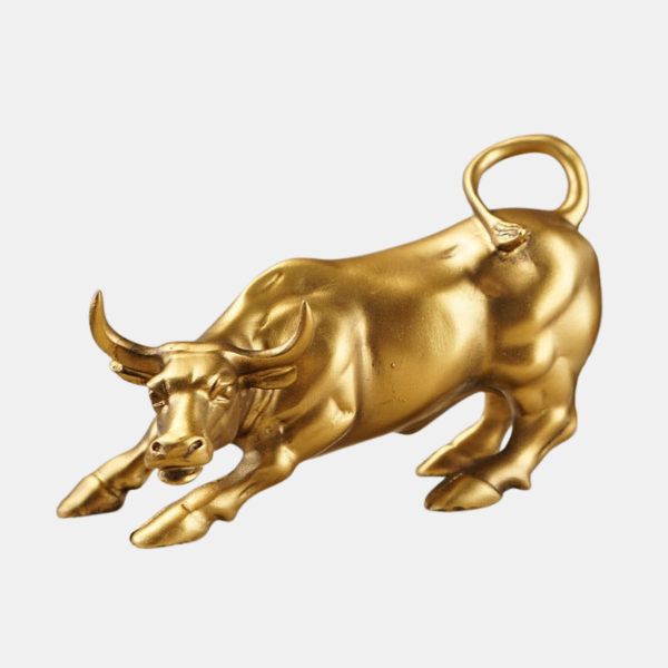 Resin Muur Stier Beeld Elegant Huis Kantoor Decoratie-Sculptures-DeWoonVallei-DeWoonVallei