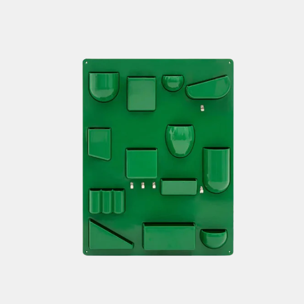 Retro Wandgemonteerde Opbergorganizer met 15 Compartimenten voor Ruimtebesparende en Stijlvolle Organisatie-Organizer-DeWoonVallei-Groen-DeWoonVallei