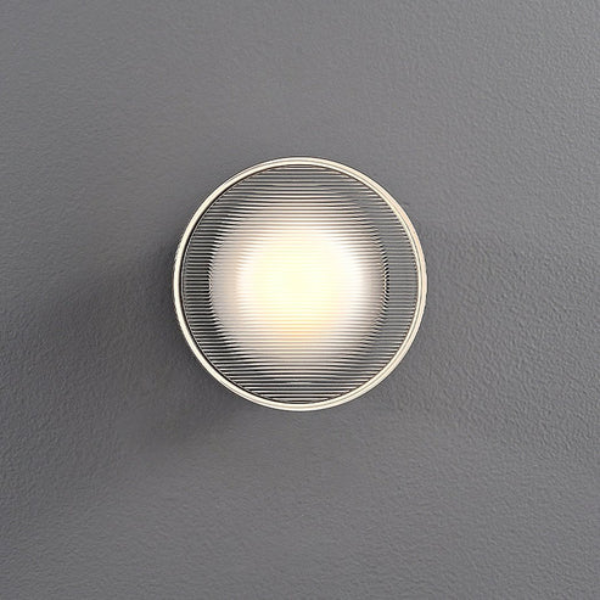 Ronde Glazen Wandlamp Mid-Century Modern Stijl met Messing of Zwarte Afwerking-wall light-DeWoonVallei-DeWoonVallei