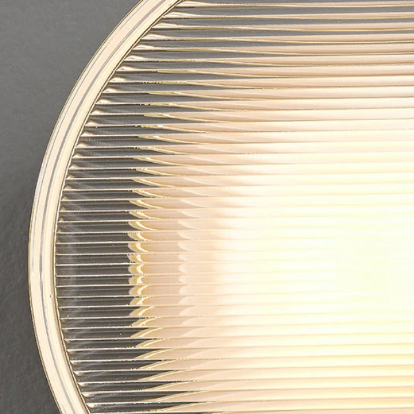 Ronde Glazen Wandlamp Mid-Century Modern Stijl met Messing of Zwarte Afwerking-wall light-DeWoonVallei-DeWoonVallei