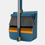 Rotary Schoonmaakbezem en Lang Handvat Stoffer- en Blikset voor Gemakkelijk Huisonderhoud-Home Cleaning Products-DeWoonVallei-Blauw-DeWoonVallei