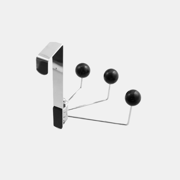 Roteerbare Wandhanger Bol Voor Ruimtebesparing en Veiligheid-Hanger-DeWoonVallei-Zwart-DeWoonVallei