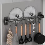 Ruimtebesparend Modern Keukenhaakrek voor Wandopslag en Organisatie-Kitchen Utensil-DeWoonVallei-DeWoonVallei