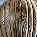 Rustieke Houten Kooi Hanglamp Natuurlijke Warme Gloed-hanging lamp-DeWoonVallei-DeWoonVallei