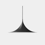 Scandinavische Hanglamp met Brede Kap – Minimalistisch Ontwerp met Warme en Gezellige Verlichting-Ceiling Lamp-DeWoonVallei-DeWoonVallei