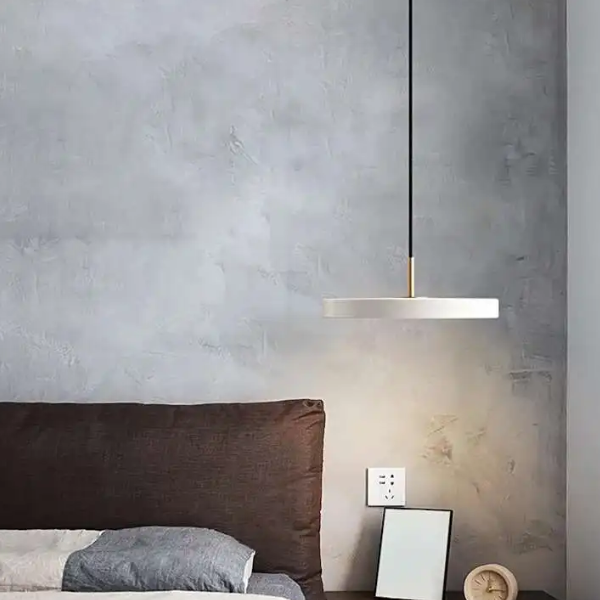 Scandinavische Minimalistische Hanglamp voor Warme Gezellige Sfeer-Hanging Lamp-DeWoonVallei-Wit-23 cm-DeWoonVallei