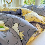 Schattig Dierenprint Beddengoed – Speels Ontwerp & Gezellig Slaapcomfort-Home & Garden-DeWoonVallei-DeWoonVallei