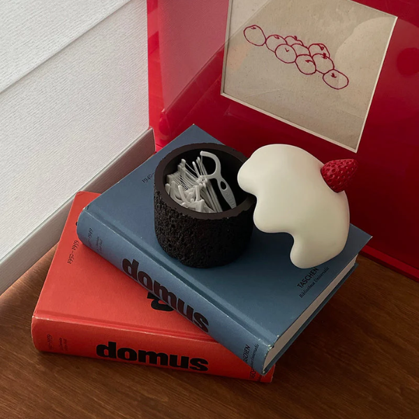 Schattige Cupcake Sieraden Opbergdoos met Dubbele Functie voor Woondecoratie-Jewelry box-DeWoonVallei-DeWoonVallei