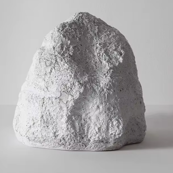 Sculpturale Buiten Vloerlamp in Kunststeen voor Elegante Tuinsfeer-Floor lamp-DeWoonVallei-DeWoonVallei