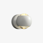 Sculpturale Zandloper Wandlamp Elegante Sfeerverlichting voor Moderne Interieurs-Wall Lights-DeWoonVallei-Wit-DeWoonVallei