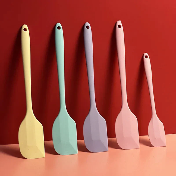 Siliconen Crème Spatel Hittebestendig Keuken Bakgereedschap voor Glad Mengen-Silicone Cream Spatula-DeWoonVallei-DeWoonVallei