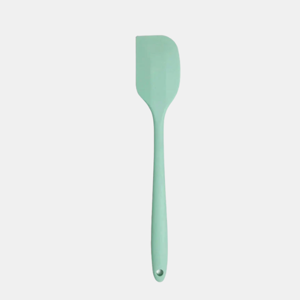 Siliconen Crème Spatel Hittebestendig Keuken Bakgereedschap voor Glad Mengen-Silicone Cream Spatula-DeWoonVallei-Groen-6 x 28 cm-DeWoonVallei