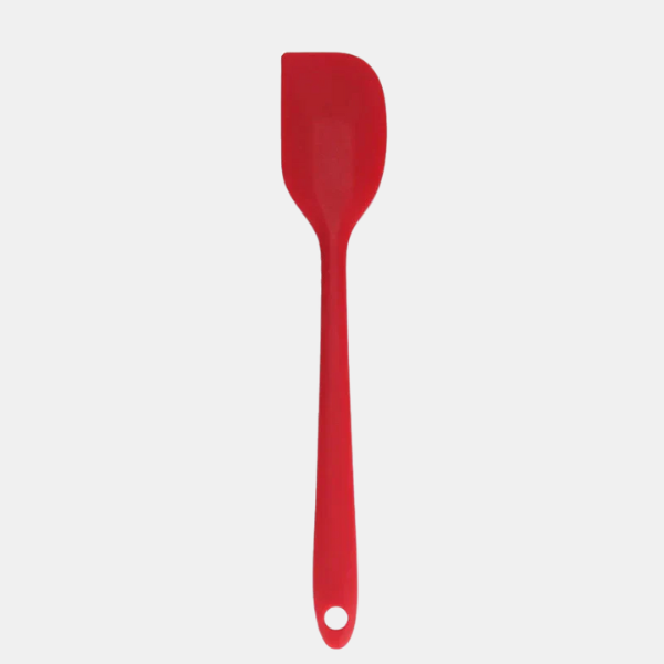 Siliconen Crème Spatel Hittebestendig Keuken Bakgereedschap voor Glad Mengen-Silicone Cream Spatula-DeWoonVallei-Rood-6 x 28 cm-DeWoonVallei