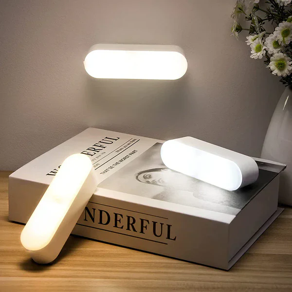 Slimme Draadloze Bewegingssensor Wandlamp Oplaadbare Nachtlamp LED Licht-Wall lamps-DeWoonVallei-DeWoonVallei
