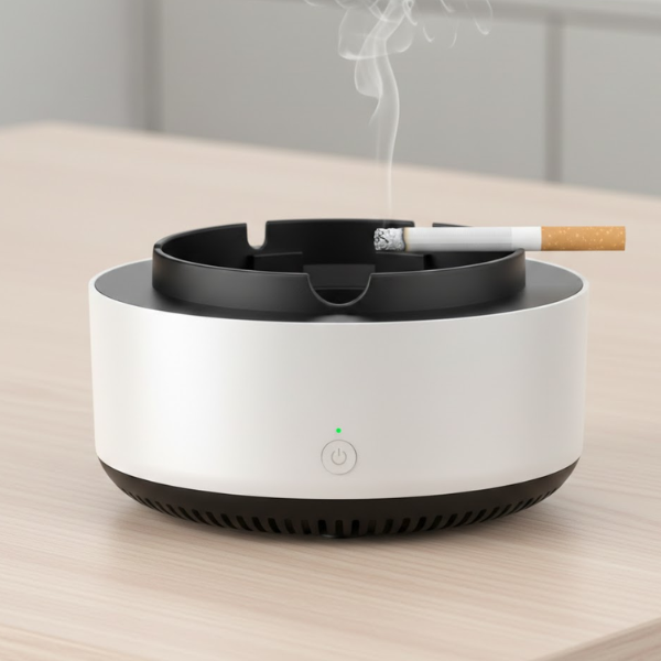 Slimme Elektronische Asbak met Geïntegreerde Luchtreiniger en Touchbediening-smoking accessories-DeWoonVallei-DeWoonVallei