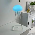 Slimme Kleurrijke LED Kwallenlamp met Afstandsbediening – Dansende Onderwaterverlichting voor Ontspanning en Modern Woondecor-DeWoonVallei-DeWoonVallei