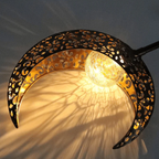 Solar Outdoor Half Moon Tuinlamp met Automatische Nachtverlichting-Lighting > Outdoor Lighting > Landscape Lighting-DeWoonVallei-DeWoonVallei