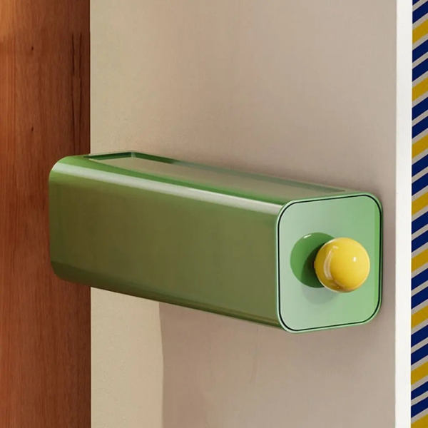 Stapelbare Plastic Opbergdoos Moderne Compacte Organizer voor Thuis & Kantoor-Storage-DeWoonVallei-Groen-DeWoonVallei