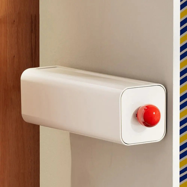 Stapelbare Plastic Opbergdoos Moderne Compacte Organizer voor Thuis & Kantoor-Storage-DeWoonVallei-Wit-DeWoonVallei