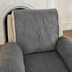 Stoelbekleding met Bladerenpatroon Zachte Microvezel Anti-Slip Bescherming tegen Vlekken en Dagelijks Gebruik-Recliner Sofa Covers-DeWoonVallei-DeWoonVallei