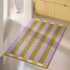 Streeppatroon PVC Deurmat – Modern Design met Antislip voor Een Schone Entree-Bath Mats & Rugs-DeWoonVallei-DeWoonVallei