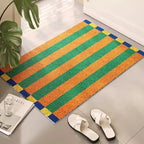Streeppatroon PVC Deurmat – Modern Design met Antislip voor Een Schone Entree-Bath Mats & Rugs-DeWoonVallei-DeWoonVallei