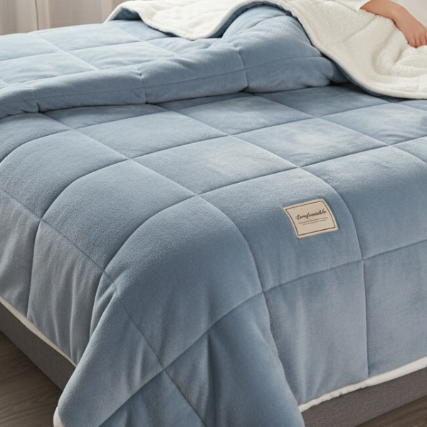 Superzacht Sherpa Fleece Deken Warm, Knus en Veelzijdig voor Ultiem Ontspannen-Dekens en Kussens-DeWoonVallei-DeWoonVallei