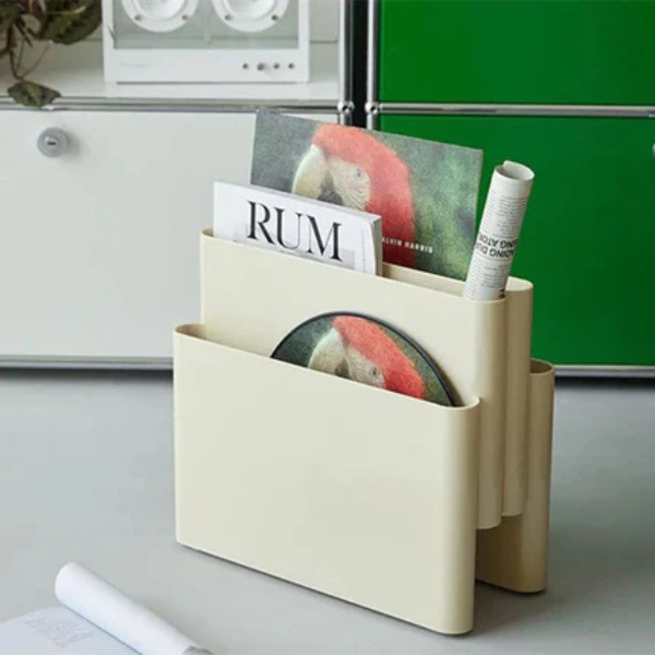 Tijdschriftenrek Modern Compact Opbergmeubel voor Stijlvolle Organisatie-Magazine Racks-DeWoonVallei-DeWoonVallei