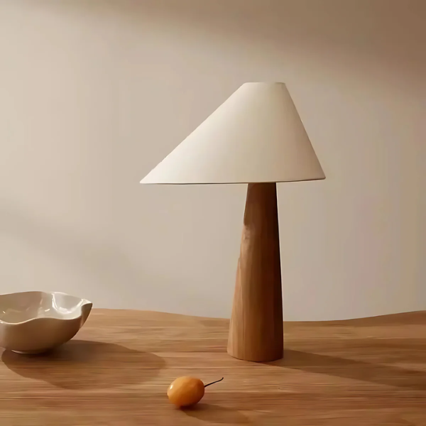 Timber Tafellamp Houten Design Zacht Licht voor Gezellig Thuis-Table Lamp-DeWoonVallei-DeWoonVallei