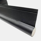 Tochtstrip Tegen Kou voor Deuronderkant Verstelbaar Thermische Isolatie Energiebesparing-Door Stops-DeWoonVallei-Zwart-95 cm-DeWoonVallei