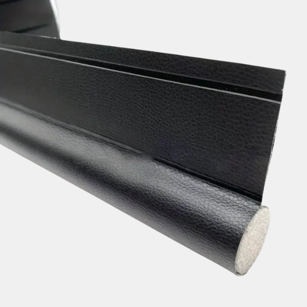 Tochtstrip Tegen Kou voor Deuronderkant Verstelbaar Thermische Isolatie Energiebesparing-Door Stops-DeWoonVallei-Zwart-95 cm-DeWoonVallei