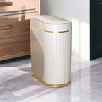 Touchless Prullenbak Modern Waterdicht Batterij-Aangedreven voor Hygiënisch Huis-Bin-DeWoonVallei-DeWoonVallei