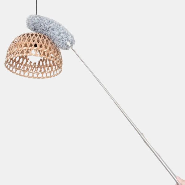 Uitschuifbare Stofborstel Veilig, Lichtgewicht en Voor Moeiteloos Schoonmaken op Hoogte-Duster-DeWoonVallei-DeWoonVallei