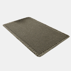 Ultra-Absorberende Wafel Badmat met Kwastjes voor Antislip Comfort-Floor mat-DeWoonVallei-43 x 61 cm-Groen-DeWoonVallei