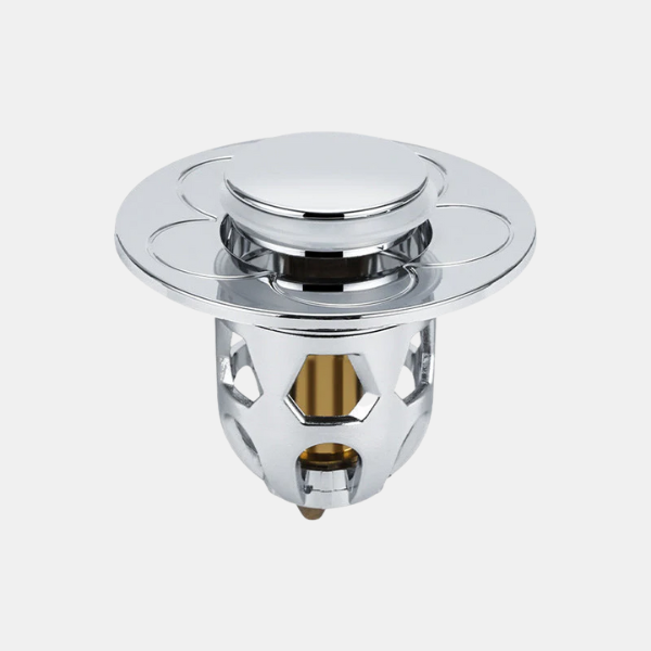 Universele Kraan Stopper Compact Anti-Verstopping Lekpreventie-Kitchen-DeWoonVallei-Zilver-DeWoonVallei