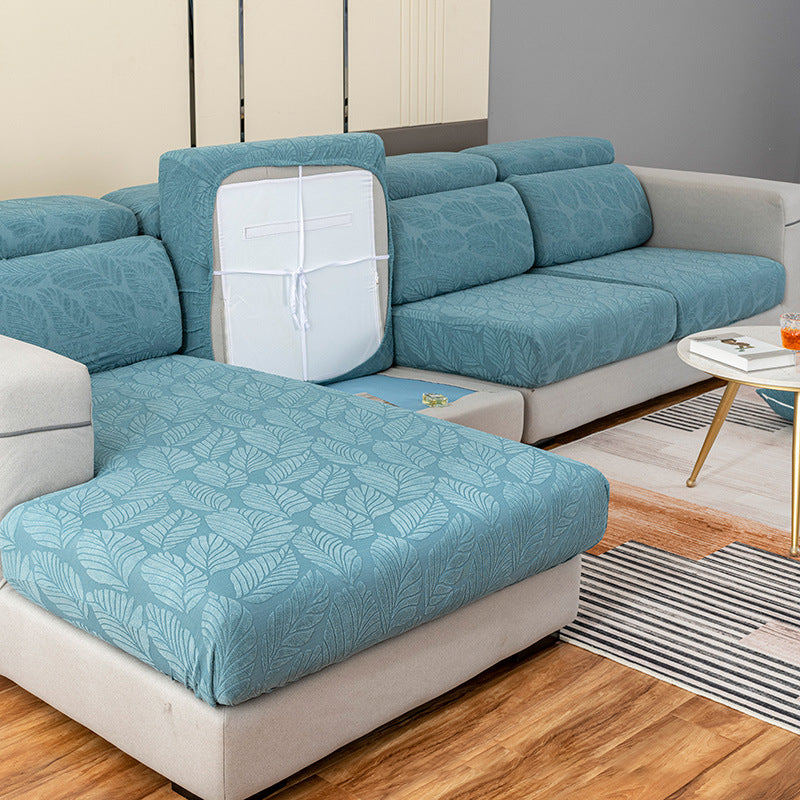 Universele Stretch Sofa Hoes – Fluweel Bescherming voor Comfort en Stijl-Sofa Accessories-DeWoonVallei-Blauw-Achterhoes-DeWoonVallei