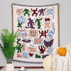 Urban Art Sofa Deken Zacht Comfort met Stijlvol Ontwerp-Sofa Accessories-DeWoonVallei-DeWoonVallei