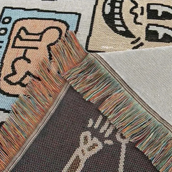 Urban Art Sofa Deken Zacht Comfort met Stijlvol Ontwerp-Sofa Accessories-DeWoonVallei-DeWoonVallei