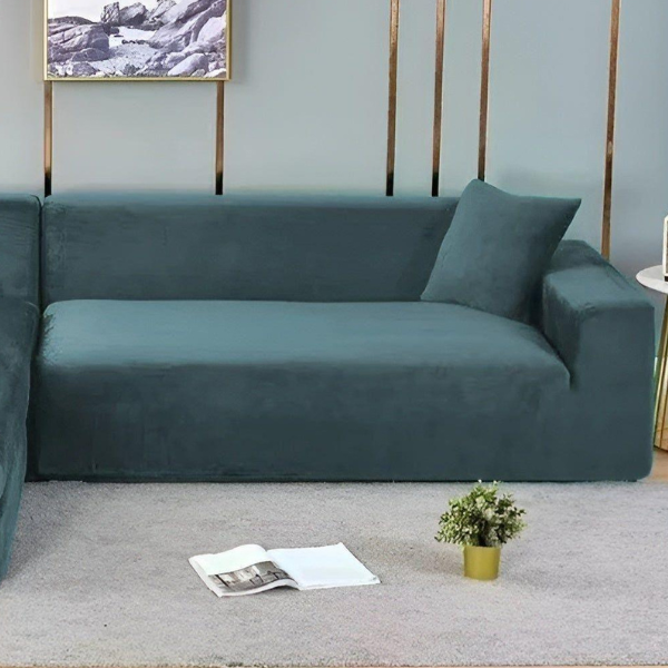 Velours Stretch Bankhoes Dikke Zachte Beschermende Comfort-Slipcovers-DeWoonVallei-DeWoonVallei