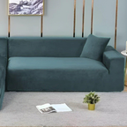 Velours Stretch Bankhoes Dikke Zachte Beschermende Comfort-Slipcovers-DeWoonVallei-DeWoonVallei