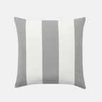 Velvet Brede Streep Outdoor Kussenhoes Zachte Luxe Comfort Ontwerp-Cushions-DeWoonVallei-DeWoonVallei