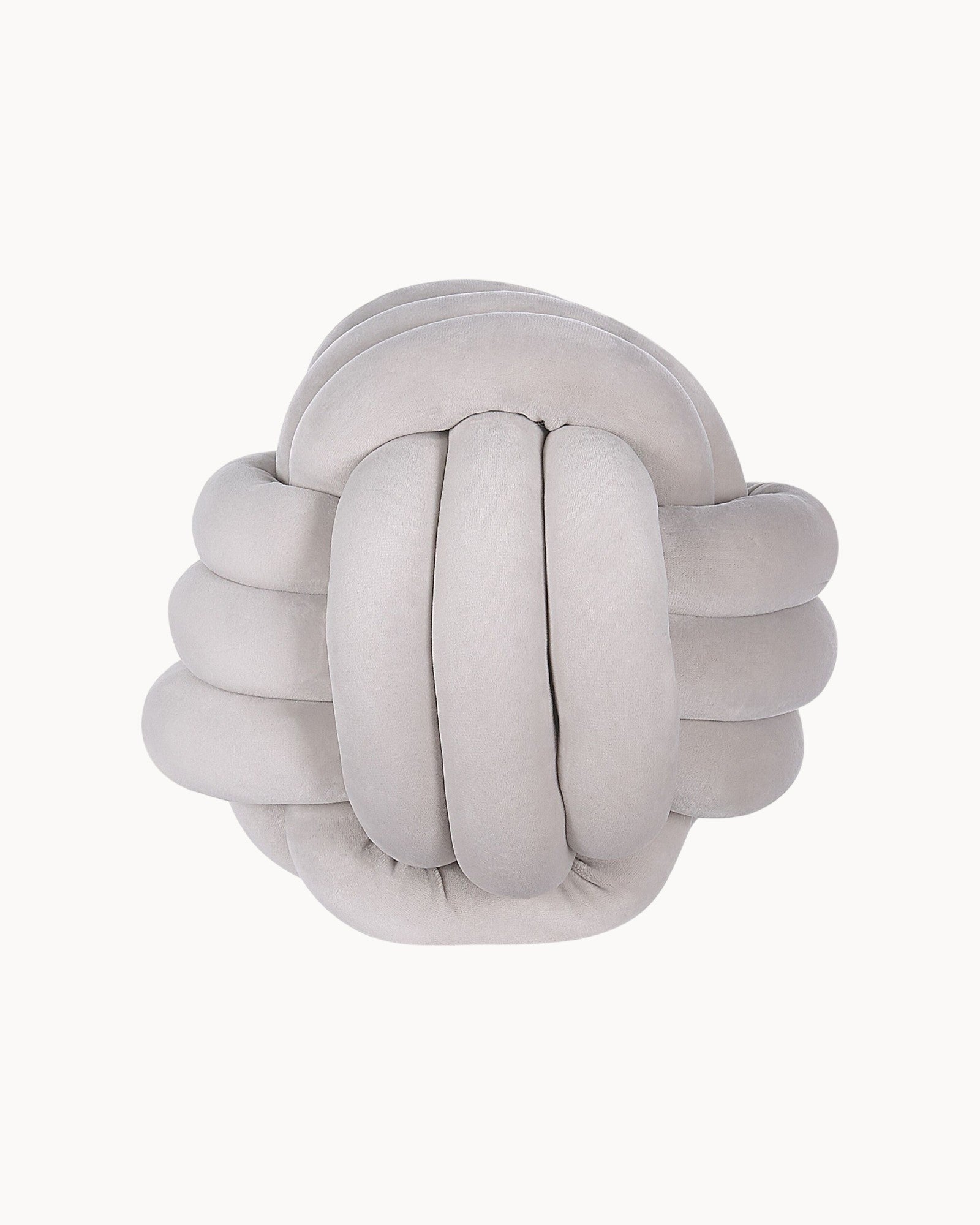 Velvet Knoopkussen – 20/30 cm – Mintgroen, Lichtgrijs, Zwart-Cushion-DeWoonVallei