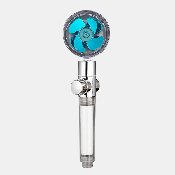 Verstelbare Douchekop met 5 Filters voor Zachtere Gezonde Huid-Bathroom Accessories-DeWoonVallei-Blauw-DeWoonVallei