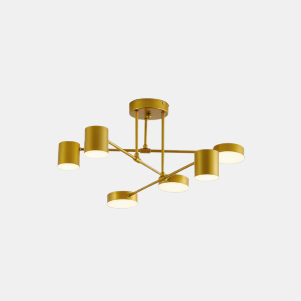 Verstelbare LED Plafondlamp Moderne Stijl voor Warme en Natuurlijke Sfeer-Hanging Lamp-DeWoonVallei-DeWoonVallei