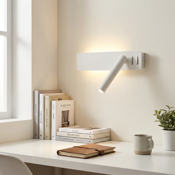 Verstelbare LED Wandleeslamp Minimalistisch Ontwerp voor Gezellige Verlichting-Light-DeWoonVallei-DeWoonVallei