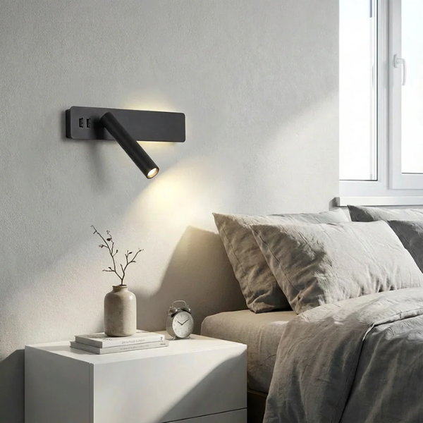 Verstelbare LED Wandleeslamp Minimalistisch Ontwerp voor Gezellige Verlichting-Light-DeWoonVallei-DeWoonVallei