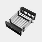 Verstelbare Multifunctionele Afwasrek voor Eenvoudige Keukenorganisatie-Multifunctioneel afdruiprek - Moeiteloos drogen en organiseren-DeWoonVallei-DeWoonVallei